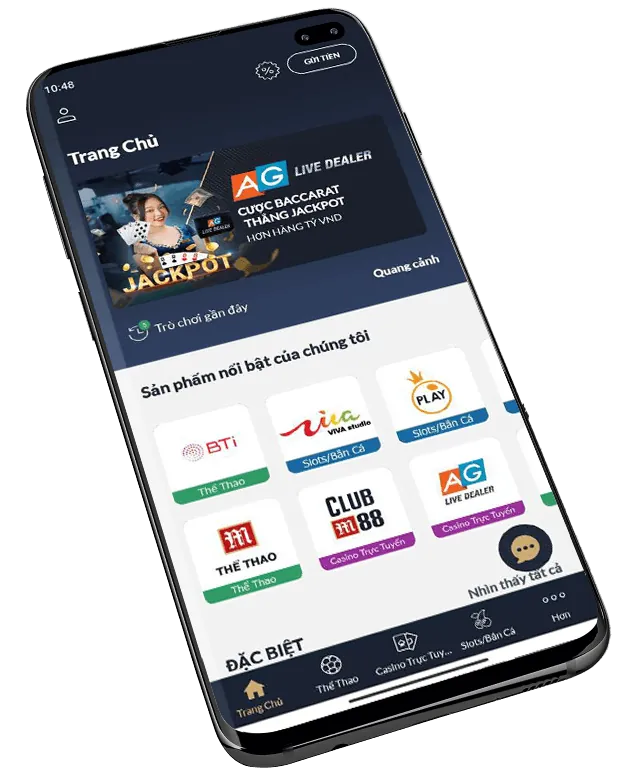 Bước 2 nạp tiền tham gia vn66 casino